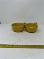 Set of 2 Yellow Cups