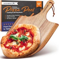 14 Wooden Pizza Peel by KitchenStar - Premium
