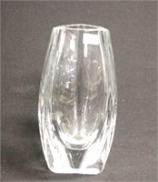 Baccarat France crystal "Bouton D'Or" vase