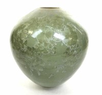 Ray West Camp Nelson Crystalline Pottery Vase