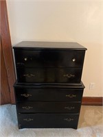 Black wood dresser