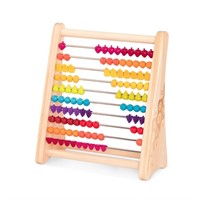 B. toys- Two-Ty Fruity!- Wooden Abacus for Kids-