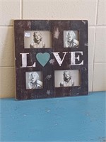 LOVE PICTURE HOLDER 15.75" X 15.75"