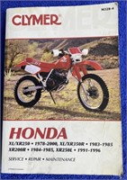 Honda Motorcycle Service Manual