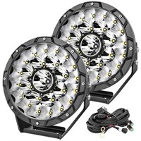 OFFROADTOWN 9inch Round LED Offroad Lights Light B