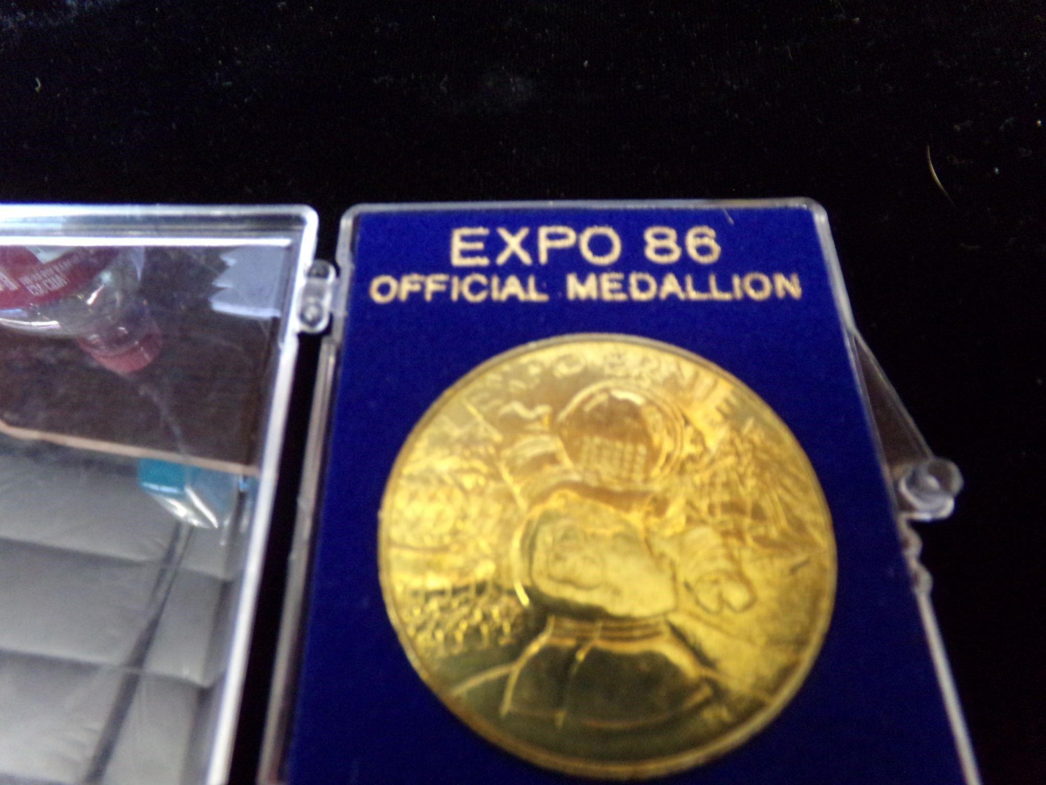 Expo 86 Medallion