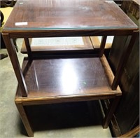 2 SIDE TABLES 25x16x18