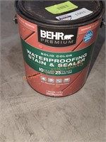 Behr 1 Gal Redwood Waterproofing Stain & Sealer