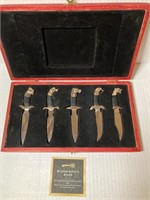 True Edge Canada Boxed Set of Animal Head Knives