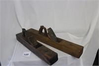 2 EARLY WOODEN PLANES