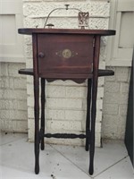 Vintage Wooden Smoke Stand