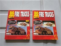 Lot of two Big City Fire Truck Books