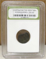 330AD Constantine The Great Era Roman Empire Coin