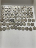 70 silver dimes