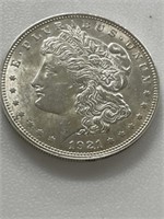 1921 Morgan Silver Dollar