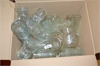 Box Lot of Glass Cups