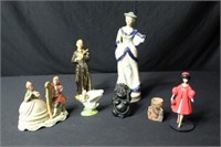 Assorted Figurines & Small Toothpick