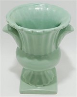 * Vintage Haeger 1960’s Pedestal 2 Handle Vase