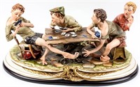 “Cheaters” Capodimonte Porcelain by Bruno Merli