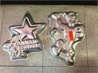 Wilton Hannah Montana & Tigert Cake Pans