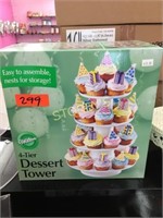 4 Tier Dessert Tower