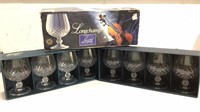 2 Boxes of Crystal d'Arques Snifters K13C