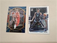 Trae Young & Ja Morant Basketball Cards