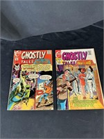 Pair 15 Cent Charlton Comics Ghostly Tales 78 & 82