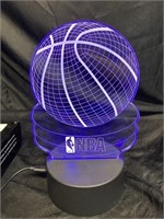 NBA / CREATIVE 3-D VISUALIZATION LAMP / NOS