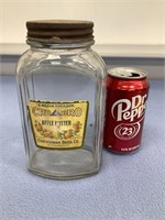 Vintage Apple Butter Jar