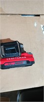 Craftsman 20V 2AH Battery and Charger.