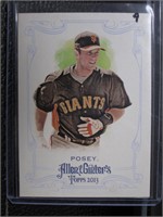 2013 TOPPS ALLEN GINTER BUSTER POSEY SP