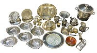 Lot of Assorted Silverplate Items