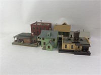 Vintage HO Scale Model Buildings