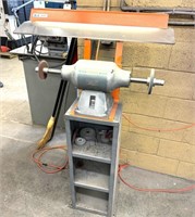 BALDOR BUFFING MACHINE w/ MIDACO LIGHT