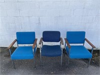 Group of Vintage Office Chairs