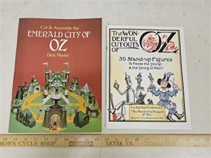 (2) Wizard of Oz Cut & Assemble Books- Unused