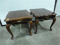 2 Side Tables 22" x 26" x 20"