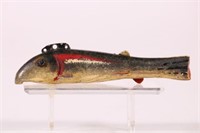5" Red Horse Sucker Fish Spearing Decoy by Oscar