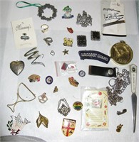 Assorted Jewelry, Brooches, Pins,  Etc.
