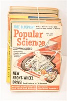 (13) Vintage Popular Science Magazines