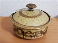 Signed Pottery Pot See Pictures For Artist