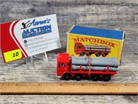 Matchbox Series By Lesney #10 Pipe Truck