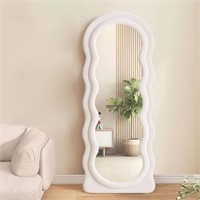 IOOSTAR Full Length Mirror 63x24  Wavy