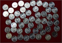 Roll of 1958 Canada Silver Dimes