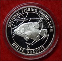 N. American Fishing Club White Crappie 1 Oz Silver