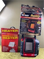 INFRARED LP GAS HEATER/ BUDDY HEATER LIGHTLY USED