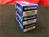 50rds MagTech 9mm luger 115gr FMJ