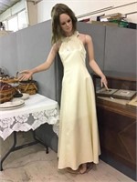 Life Size Lady Mannequin w/ Prom Dress