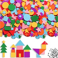 SEALED-Gushu 1500Pcs Foam Stickers